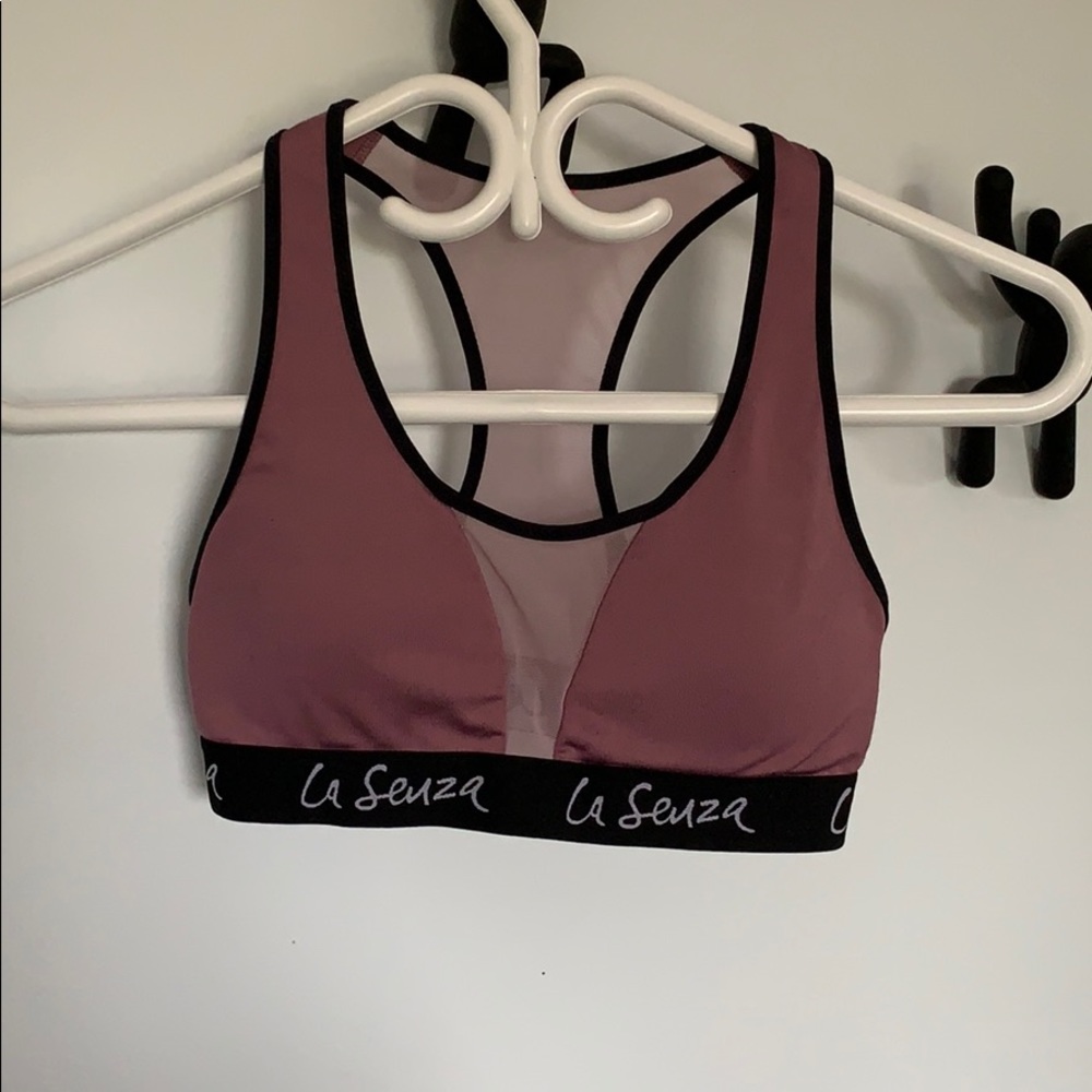 La senza mesh back sports bra